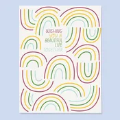 A Beautiful Life Wedding Card — Mitrebox Framing Studio