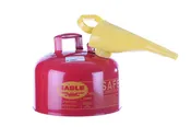 2.5 GALLON RED METAL GAS CAN