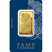 1 OZ GOLD BAR PAMP FORTUNA