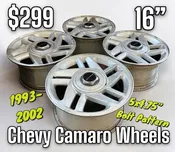1993-2002 Chevy Camaro 16" Alloy Wheels — Big Boys Toys of the North