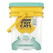 Purina® Tidy Cats® Free & Clean Unscented Multi Cat Clumping Clay Litter, 35 lbs.
