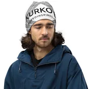 Issues All-Over Print Beanie by Paul Kurko