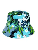 BERTA bucket hat Garden Oasis Blue