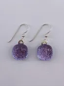 Dichroic Dangle Earring-2102