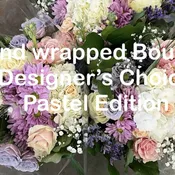 Pastel Hand Wrapped Bouquet