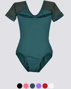 AK Dancewear - Chloe Leotard - Adult (2109-HTG) - Hunter Green