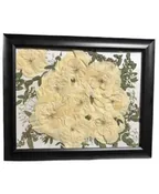 11X14 PRESSED FLORAL DESIGN