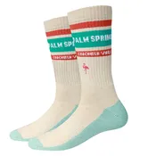 Active Palm Springs Stripe Flamingo Socks
