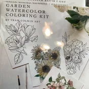 Garden Watercolor Kit