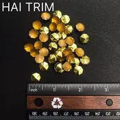 10mm Hexagon Iron On Studs, K-088