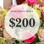 Designer's Choice $200.00