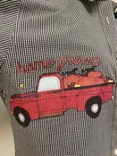 Autumn Harvest Truck Blk Ck L/S Shirt