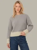 525 America Sienna Stripe Rib Pullover