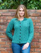Cabled Cardigan
