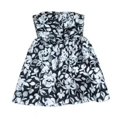 Amanda Uprichard strapless cocktail dress/floral