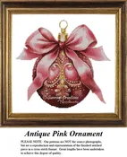 Antique Pink Ornament, NS-523