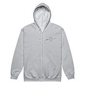 Unisex heavy blend zip hoodie