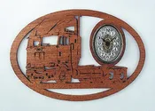 18 Wheeler Clock Pattern