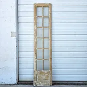 12 Pane Single Wooden Door
