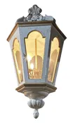 18c Style Bliss Studio Bruges 3 Light Giltwood Six Sided Lantern Chandelierr — Thrive Decor