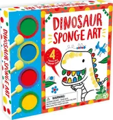 Dinosaur Sponge Art by IglooBooks: Novelty; 30 pages / English