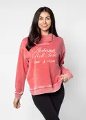 Alabama Crimson Tide Women's Signature Burnout Crewneck Sweatshirt