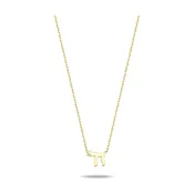 14k Gold Chai Necklace