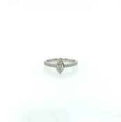 0.51 Total Carat Marquise Diamond Ladies Ring