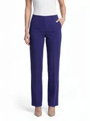 Audrey Pull-On Faux Fly Front Trouser, Compression Suiting