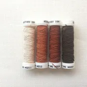 Solid Silk Gimp Cognac collection