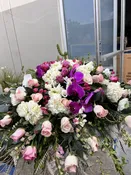 Casket Flower Arrangement — BLOOMS BY BAHRAM