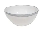 Azores Berry Bowl Simple Edge Greige Shimmer