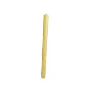 100% BEESWAX 1-1/8" x 15-3/4" SELF FITTING END CANDLE STICK (Box of 12)