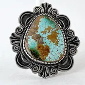 Big Royston Ring<br>By Leon Martinez<br>Size: 10