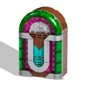 Jukebox Retro Music Brick Set