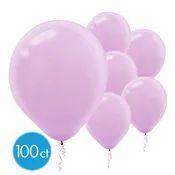 100CT  BLKLATEX BAL -LAVENDER