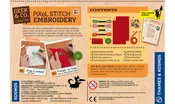 Pixel Stitch Embroidery Geek & Co. Crafts!