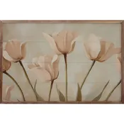 16x10 Pale Pink Poppies Framed Art
