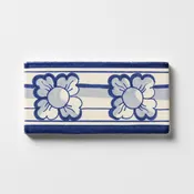 412 Glazed Ceramic Border Tiles 3×6