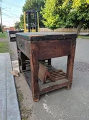 Hamilton Printers Wooden &amp; Stone Imposing Table #27 — Brooksvale Artisans