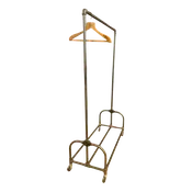 Industrial Garment Rack Rental – Coat Rack + 30 Hangers NYC — Kraus' Tables & Chairs