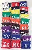 ALPHABET BEAN BAGS CANVAS