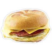 Taylor Pork Roll, Egg and Cheese Flexible Magnet