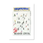 Beaver Creek Colorado Matchbook Art Print