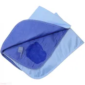 30x36 Wetness Indicator Washable Bed Pad- Blue