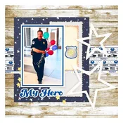 My Hero Etched Dies from the Storytelling by Spellbinders Scrapbooking Collection