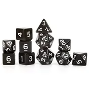 11-Die Set D&D New Adventurer Set- Black