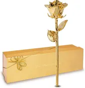 24 Karat Gold Dipped Forever Rose in Gold Gift Box
