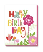 BDAY014 - fun flowers