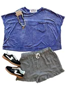 The Acid Wash Top
